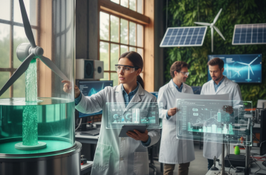 Illustration of Expert en mécanique des fluides ou en écoconception... De plus en plus d'entreprises recherchent des "compétences vertes" chez les candidats (et elles sont très techniques)