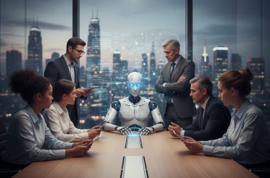 Illustration of Les entreprises sont face à un dilemme : elles veulent remplacer les jeunes recrues par l'IA mais risquent de se retrouver dans quelques années sans travailleurs qualifiés