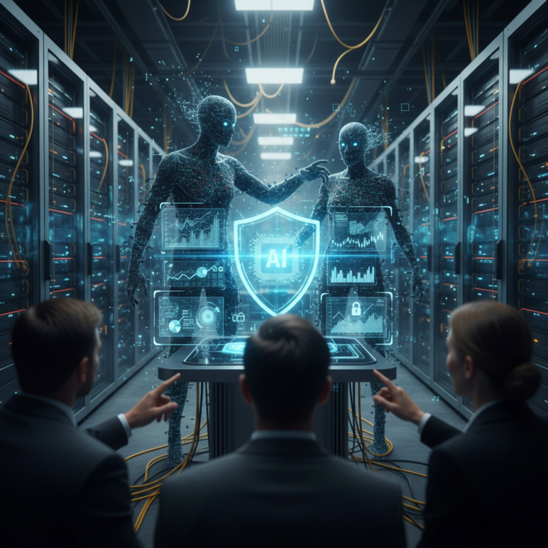 Illustration of Agents délinquants et IA fantôme : pourquoi les investisseurs misent gros sur la sécurité de l'IA