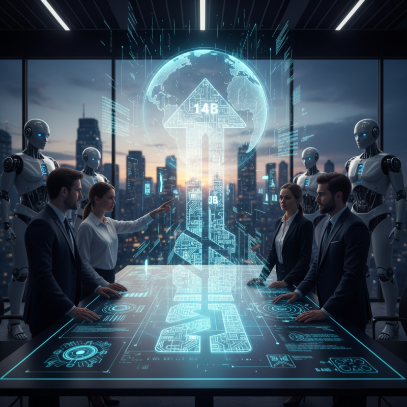 Illustration of Le fabricant de logiciels robotiques Skild AI atteint une valorisation de 14 milliards de dollars