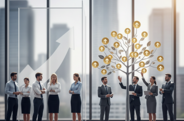 Illustration of Les hausses de salaires pour tout le monde, c’est fini : en 2026, les entreprises privilégient les augmentations individuelles au mérite