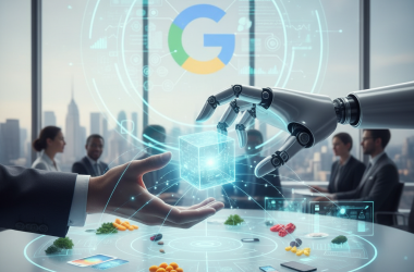 Illustration of Google annonce un nouveau protocole pour faciliter le commerce avec des agents IA