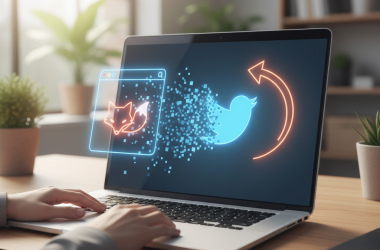 Illustration of Twitter Deleter - L'extension Firefox qui efface vos tweets automatiquement | Le site de Korben