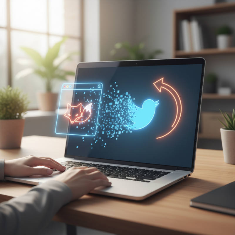 Illustration of Twitter Deleter - L'extension Firefox qui efface vos tweets automatiquement | Le site de Korben