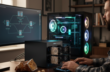 Illustration of Test du NAS UGREEN NASync DXP4800 Pro - Korben