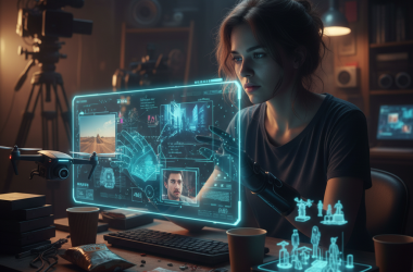 Illustration of La promesse de l'IA aux cinéastes indépendants : plus rapide, moins cher, plus solitaire