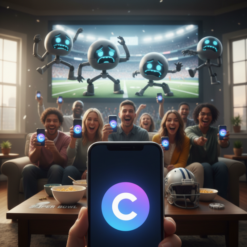 Illustration of Les publicités de Super Bowl d'Anthropic se moquant de l'IA ont aidé à propulser l'application Claude dans le top 10