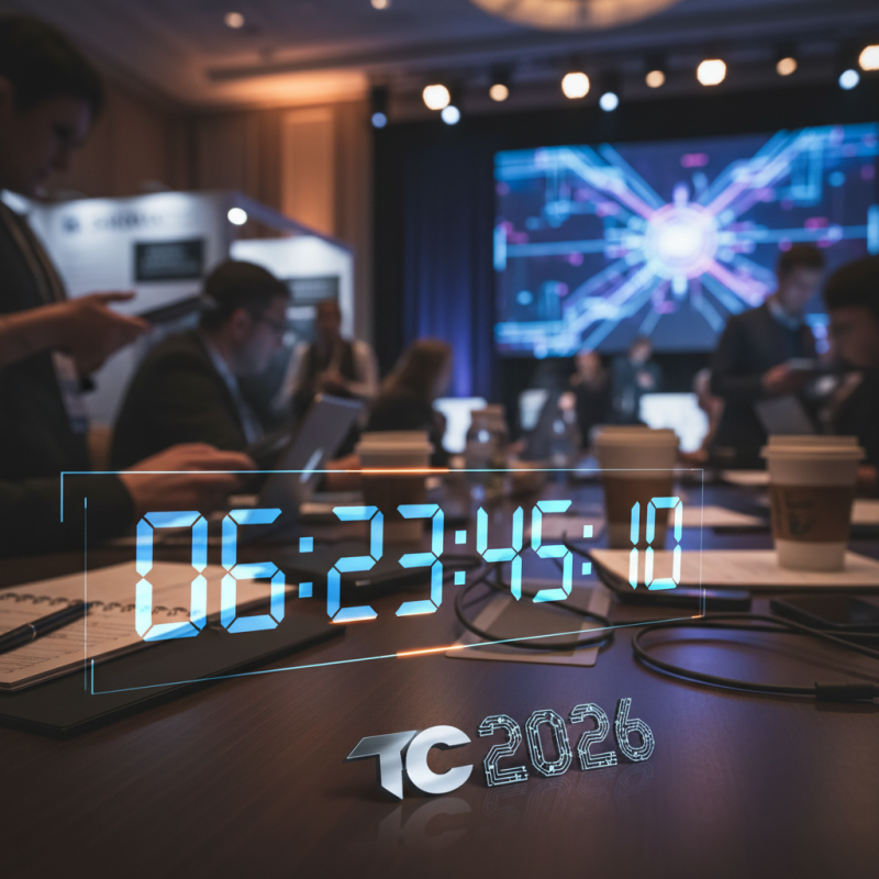 Illustration of Il reste 6 jours pour bénéficier des tarifs les plus bas pour TechCrunch Disrupt 2026