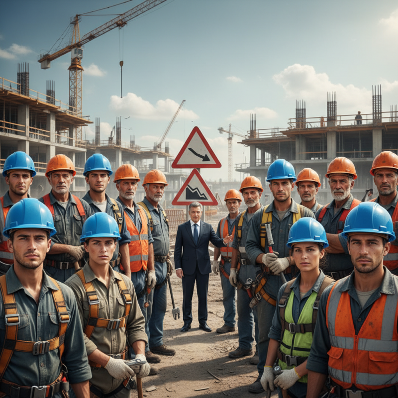 Illustration of "Les nouveaux portent des casques bleus, les autres des casques orange" : alors que ce sont les jeunes qui sont très souvent victimes du fléau, le ministre du Travail veut s'inspirer des pratiques de la SNCF pour réduire le nombre de morts au travail