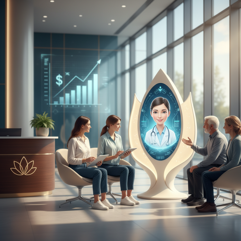 Illustration of Lotus Health obtient 35 millions de dollars pour un médecin IA qui consulte gratuitement les patients