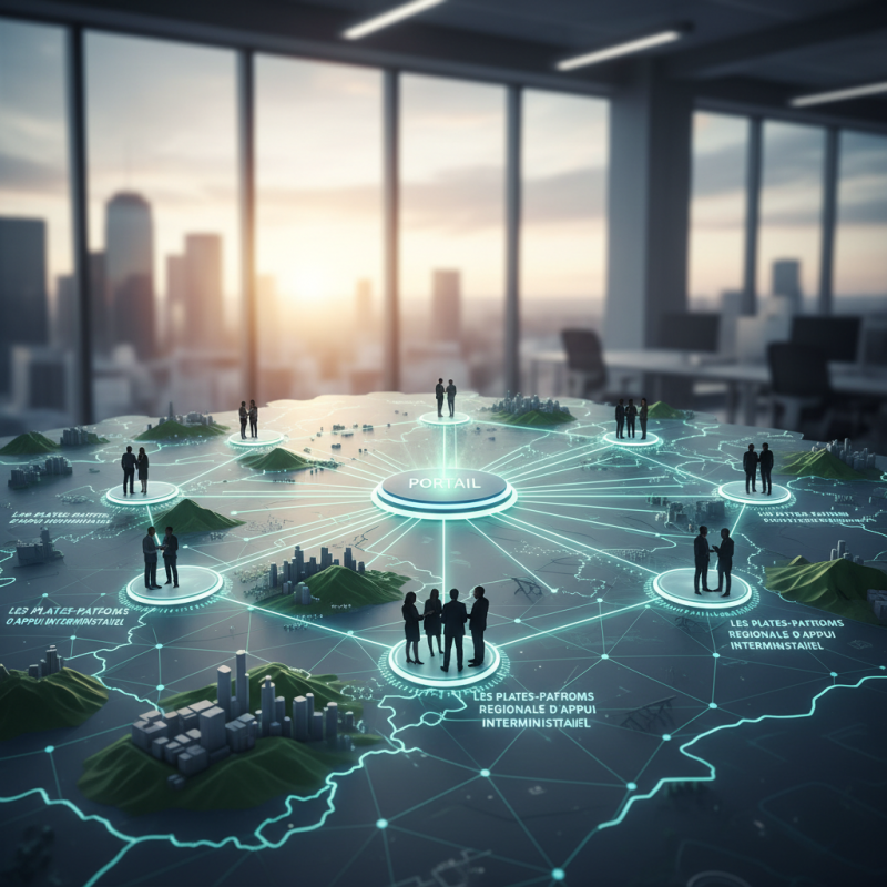 Illustration of Les plates-formes régionales d’appui interministériel à la GRH | Le portail de la fonction publique