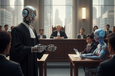 Illustration of Peut-être que les agents d'IA peuvent devenir avocats après tout