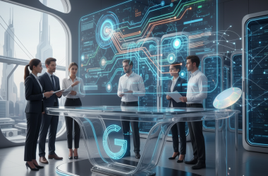 Illustration of Google ajoute un moyen de créer des workflows automatisés dans Opal