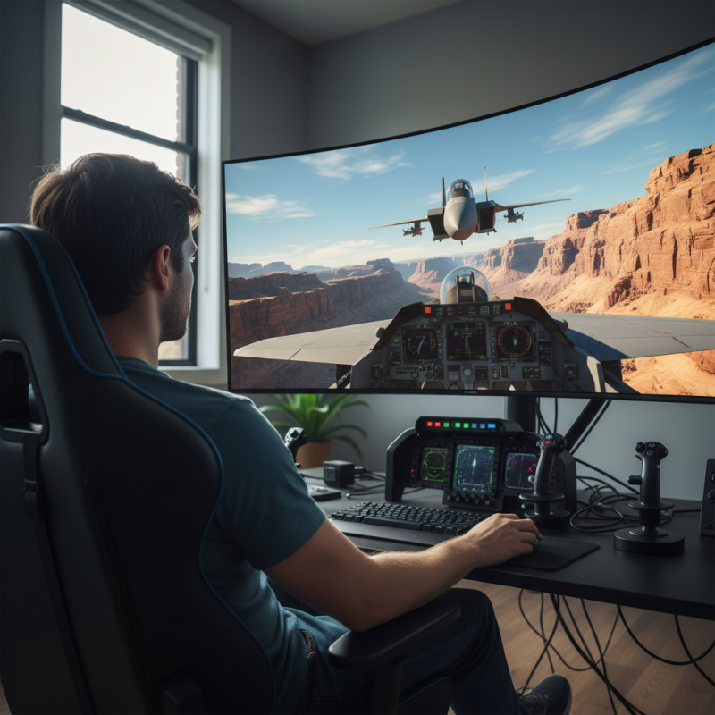 Illustration of Web Flight Simulator - Pilotez un F-15 dans votre navigateur - Korben