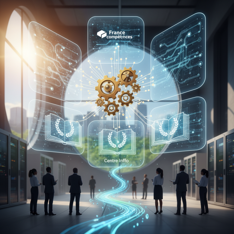 Illustration of France compétences : enregistrement de certifications professionnelles aux répertoires nationaux - Centre Inffo