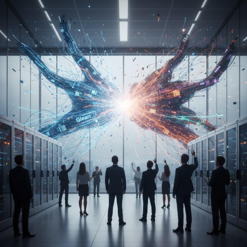 Illustration of La bataille de Glean pour dominer la couche d'IA au sein de chaque entreprise