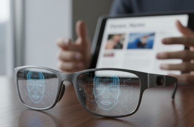 Illustration of Meta prévoit d’intégrer la reconnaissance faciale à ses lunettes intelligentes, selon un rapport