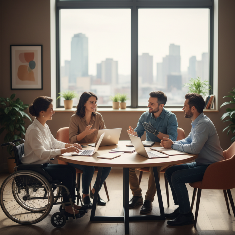 Illustration of Handicap en entreprise : au-delà de la conformité, un enjeu de culture et d’inclusion