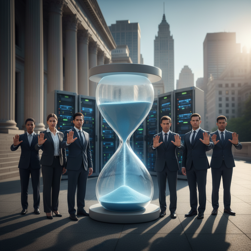 Illustration of Les législateurs de New York proposent une pause de trois ans sur les nouvelles data centers