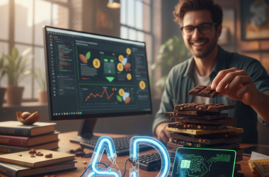 Illustration of Pourquoi les créateurs abandonnent les revenus publicitaires au profit de barres chocolatées et d'acquisitions fintech