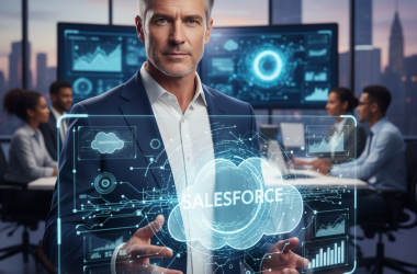 Illustration of L'ancien VC de Founders Fund, Sam Blond, lance une startup de vente IA pour bouleverser Salesforce