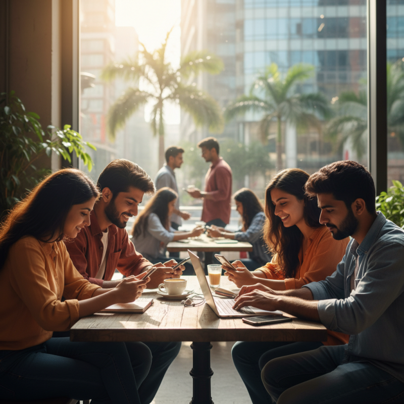 Illustration of OpenAI affirme que les 18-24 ans représentent près de 50 % de l'utilisation de ChatGPT en Inde