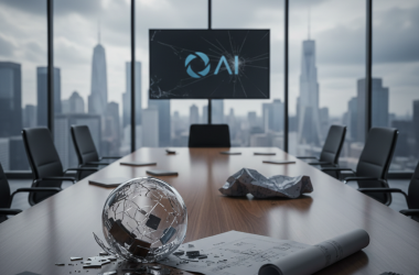 Illustration of OpenAI dissout l'équipe d'alignement de la mission