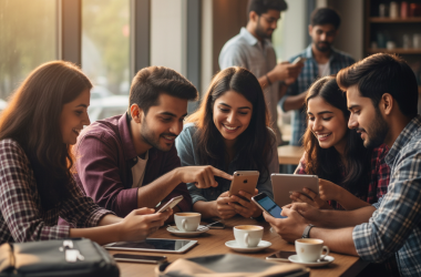 Illustration of OpenAI affirme que les jeunes de 18 à 24 ans représentent près de 50 % de l'utilisation de ChatGPT en Inde