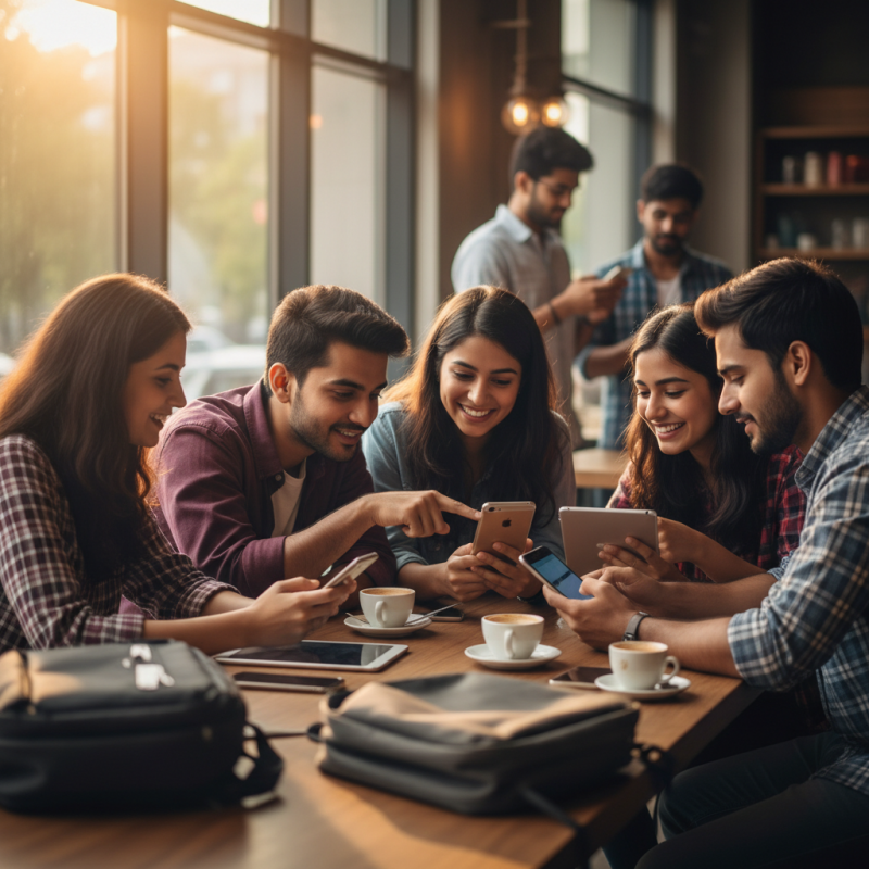 Illustration of OpenAI affirme que les jeunes de 18 à 24 ans représentent près de 50 % de l'utilisation de ChatGPT en Inde