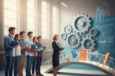 Illustration of Le CDI jeunes "n'est pas l'option la plus efficace" : Amélie de Montchalin plaide plutôt pour que les formations des jeunes correspondent aux besoins des entreprises