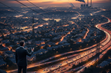 Illustration of Sam Altman aimerait vous rappeler que les humains consomment aussi beaucoup d’énergie