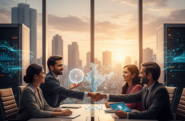 Illustration of OpenAI approfondit sa stratégie en Inde avec un partenariat avec Pine Labs dans la fintech