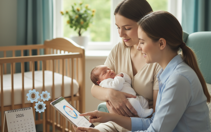 Illustration of Congé maternité 2026 : quelles nouvelles règles ?