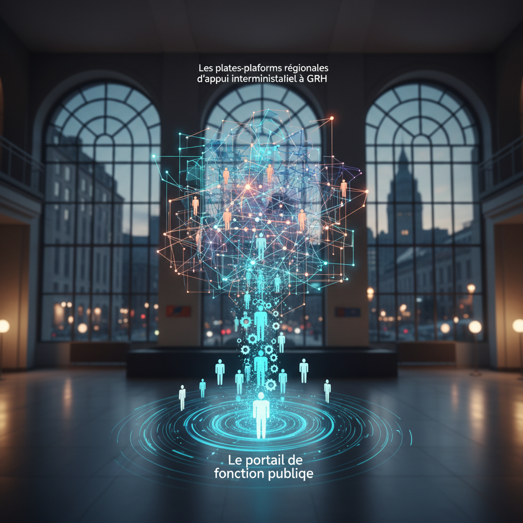Illustration of Les plates-formes régionales d’appui interministériel à la GRH | Le portail de la fonction publique