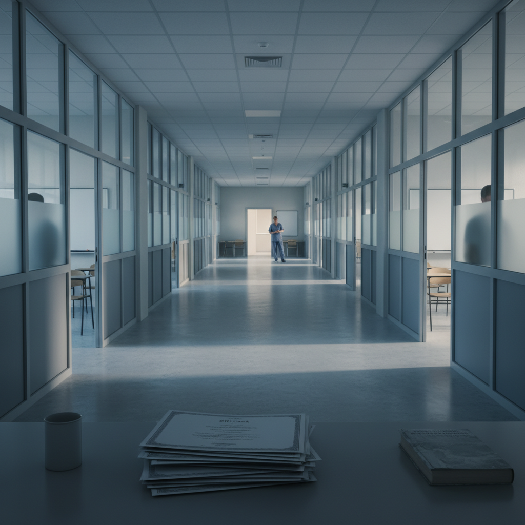 Illustration of Le secteur sanitaire, social et médico-social souffre d’une « insuffisance de personnes formées et diplômées » - Centre Inffo