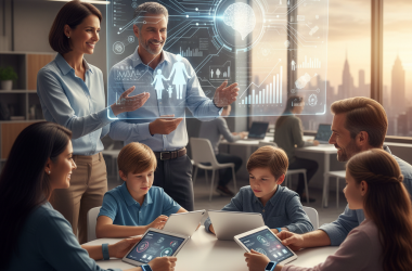 Illustration of Les fondateurs de Fitbit lancent une plateforme d'intelligence artificielle pour aider les familles à surveiller leur santé