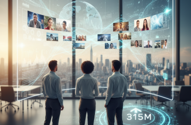 Illustration of La startup de génération vidéo IA Runway lève 315 millions de dollars et vise des modèles mondiaux plus avancés