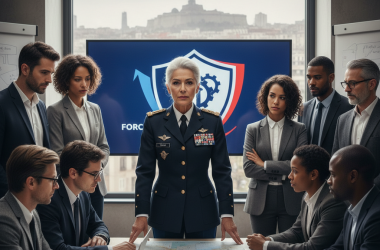 Illustration of Elle a passé 38 ans dans l'armée de Terre : c'est une générale qui va diriger la "force spéciale" de France Travail pour la défense