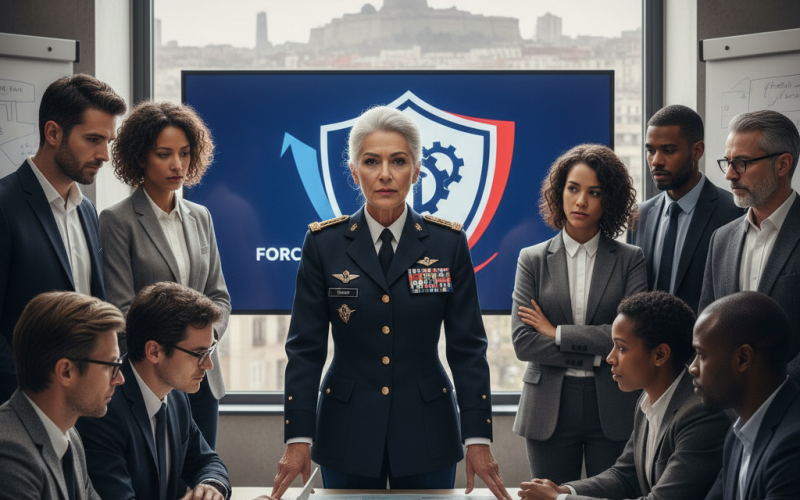 Illustration of Elle a passé 38 ans dans l'armée de Terre : c'est une générale qui va diriger la "force spéciale" de France Travail pour la défense