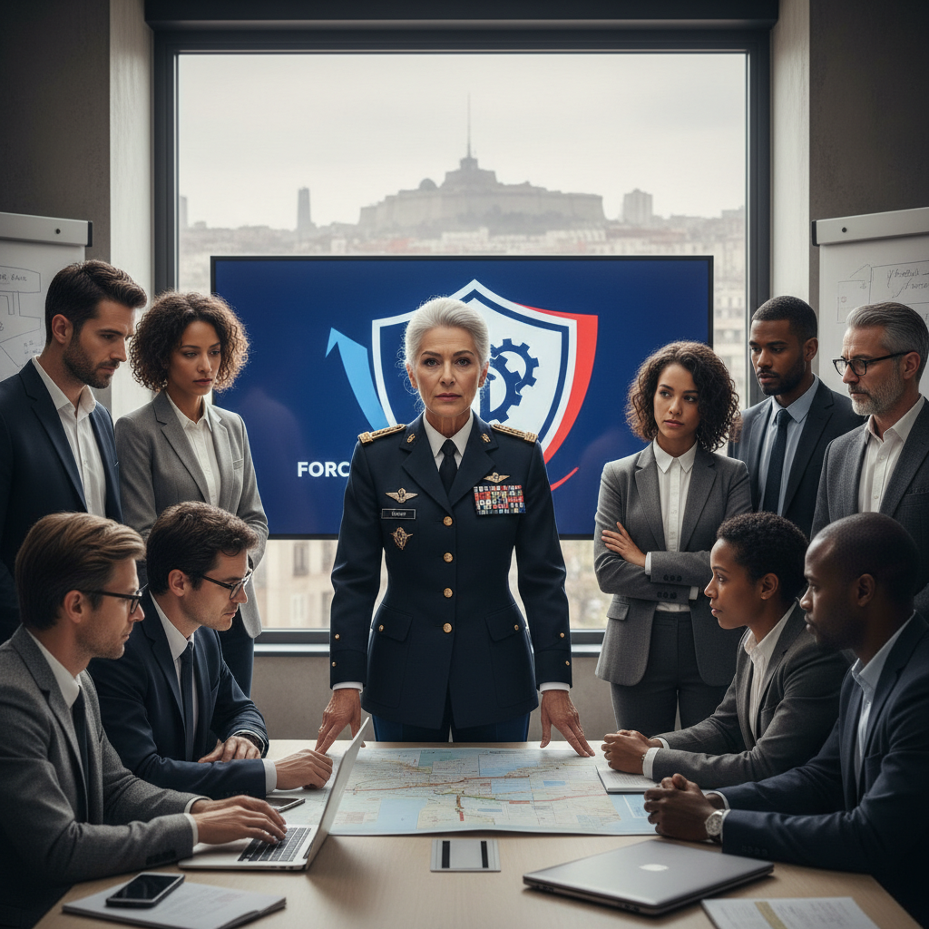 Illustration of Elle a passé 38 ans dans l'armée de Terre : c'est une générale qui va diriger la "force spéciale" de France Travail pour la défense