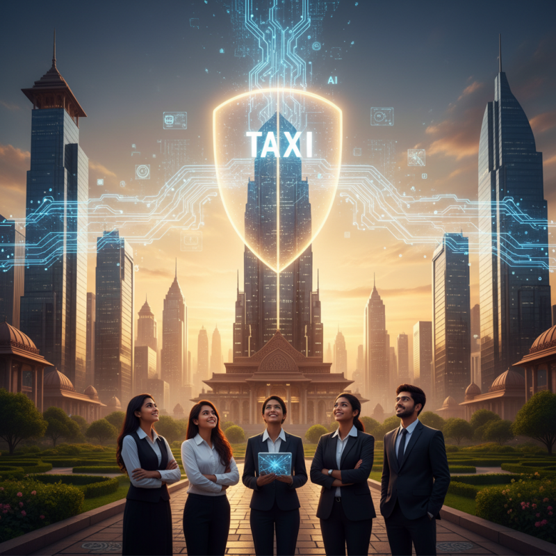 Illustration of L'Inde offre zéro taxe jusqu'en 2047 pour attirer les charges de travail en IA