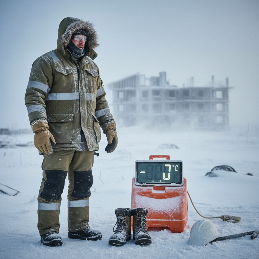 Illustration of Travail au froid : un salarié peut-il refuser de se rendre au travail s'il fait trop froid ?