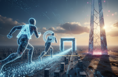 Illustration of Amazon et Google remportent la course aux investissements en capital pour l'IA — mais quel est le prix ?