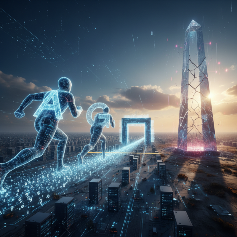 Illustration of Amazon et Google remportent la course aux investissements en capital pour l'IA — mais quel est le prix ?