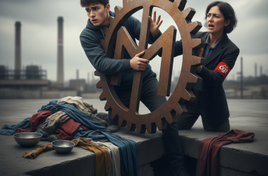 Illustration of CDI spécial jeunes: "Le Medef veut rajouter de la précarité et de la pauvreté pour les jeunes", estime Myriam Lebkiri, membre du bureau confédéral de la CGT