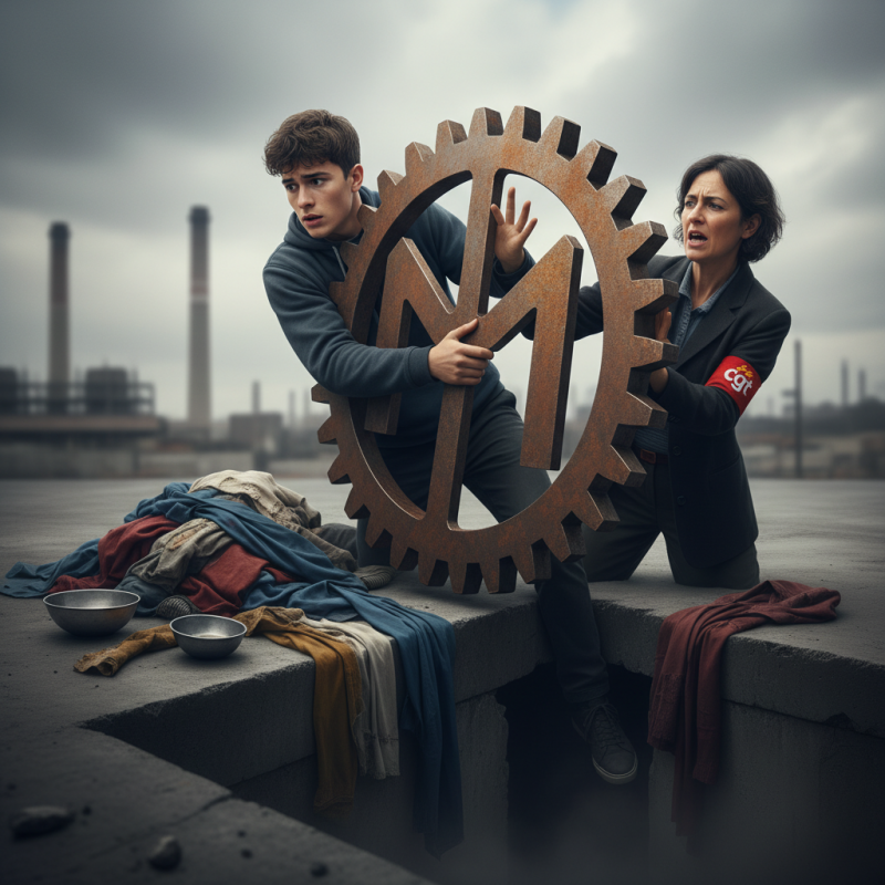 Illustration of CDI spécial jeunes: "Le Medef veut rajouter de la précarité et de la pauvreté pour les jeunes", estime Myriam Lebkiri, membre du bureau confédéral de la CGT