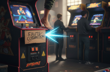 Illustration of Street Fighter II - Une faute d'orthographe corrigée grâce au mollet de Guile - Korben