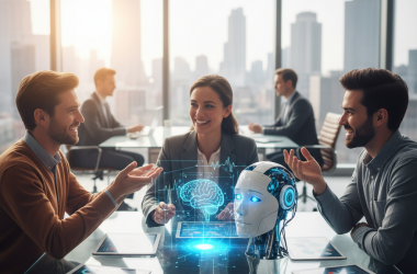 Illustration of Pourquoi ces PDG de startups pensent que l'IA ne remplacera pas les rôles humains
