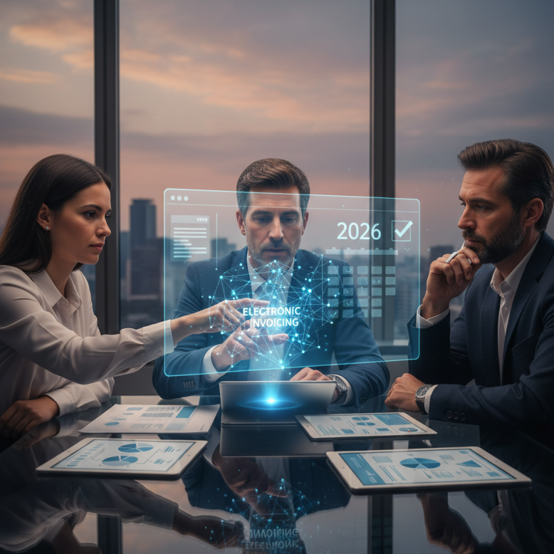 Illustration of Que va changer la facture électronique pour votre organisme de formation en 2026 - Digiforma