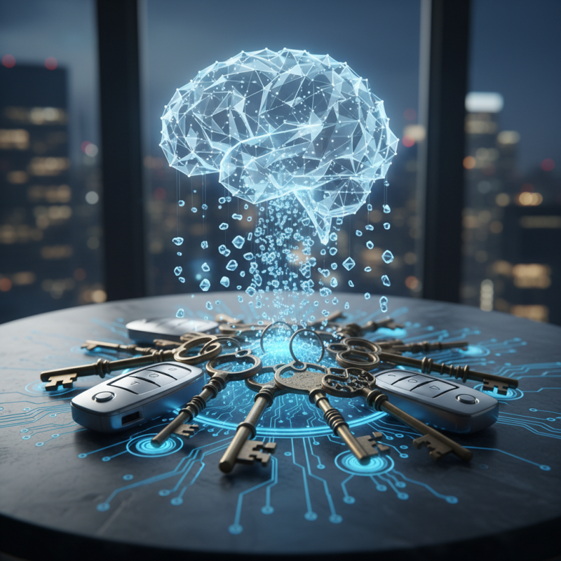 Illustration of Clés API Google - 3000 clés publiques donnent accès à Gemini - Korben